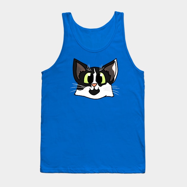 Mr. Kitty Tank Top by Aeriskate